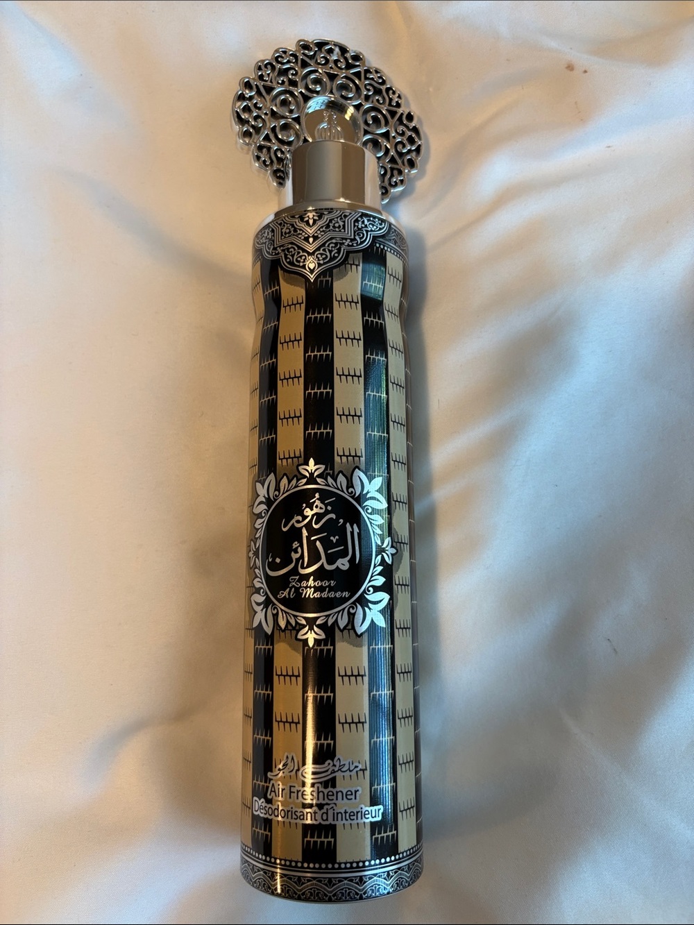 Air Freshener Spray - Black & Gold